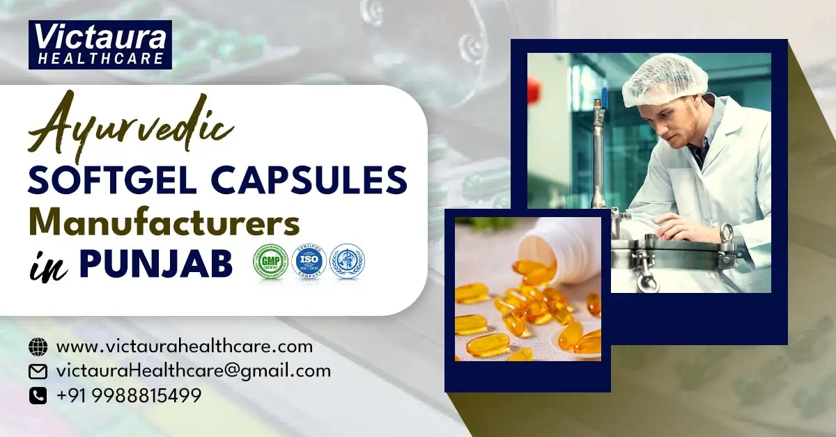 Ayurvedic Softgel Capsules Manufacturer in Punjab for Your Business: Complete Guide | Victaura Healthcare